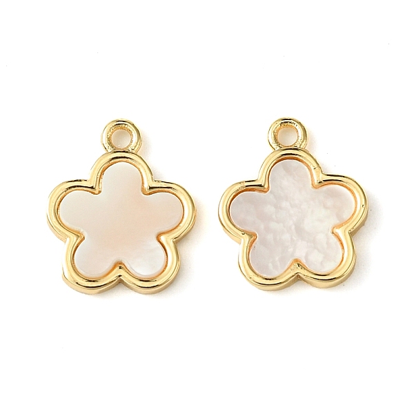 PandaHall Brass Pave Shell Charms, Real 18K Gold Plated, Flower, 12x10x3mm, Hole: 1.2mm Shell Flower
PandaHall Brass Pave Shell Charms, Real 18K Gold Plated, Flower, 12x10x3mm, Hole: 1.2mm Shell Flower