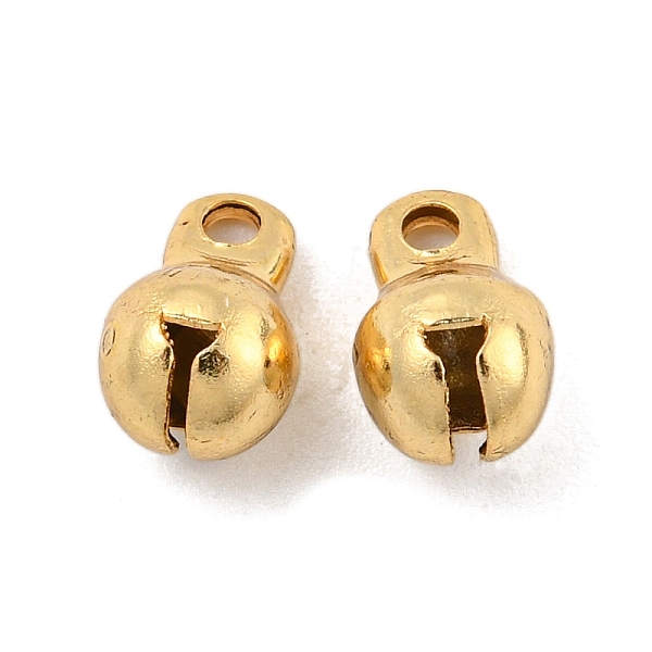 PandaHall 304 Stainless Steel Charms, Bell Shape, Golden, 8x5x5mm, Hole: 1.5mm 304 Stainless Steel Bell
PandaHall 304 Stainless Steel Charms, Bell Shape, Golden, 8x5x5mm, Hole: 1.5mm 304 Stainless Steel Bell