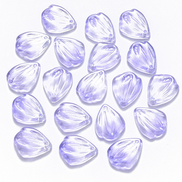 PandaHall Transparent Spray Painted Glass Pendants, with Glitter Powder, Petal, Mauve, 19x15x3.5mm, Hole: 1mm Glass Flower Purple
PandaHall Transparent Spray Painted Glass Pendants, with Glitter Powder, Petal, Mauve, 19x15x3.5mm, Hole: 1mm Glass Flower Purple