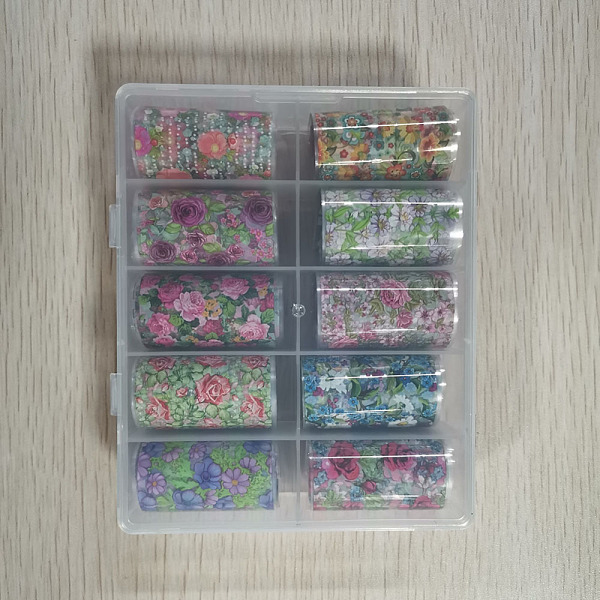PandaHall Nail Art Transfer Stickers, Nail Decals, DIY Nail Tips Decoration for Women, Floral Pattern, Mixed Color, 100x4cm, 10sheets/box..., Multicolor
PandaHall Nail Art Transfer Stickers, Nail Decals, DIY Nail Tips Decoration for Women, Floral Pattern, Mixed Color, 100x4cm, 10sheets/box..., Multicolor