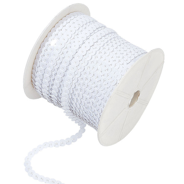 PandaHall 1 Roll Plastic Paillette Beads, Sequins Beads, Ornament Accessories, Flat Round, White, 6mm, about 100yards/roll Plastic Flat...
PandaHall 1 Roll Plastic Paillette Beads, Sequins Beads, Ornament Accessories, Flat Round, White, 6mm, about 100yards/roll Plastic Flat...