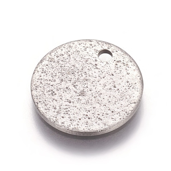 PandaHall 304 Stainless Steel Textured Pendants, Flat Round, Stainless Steel Color, 12x1mm, Hole: 1.4mm 304 Stainless Steel Flat Round
PandaHall 304 Stainless Steel Textured Pendants, Flat Round, Stainless Steel Color, 12x1mm, Hole: 1.4mm 304 Stainless Steel Flat Round