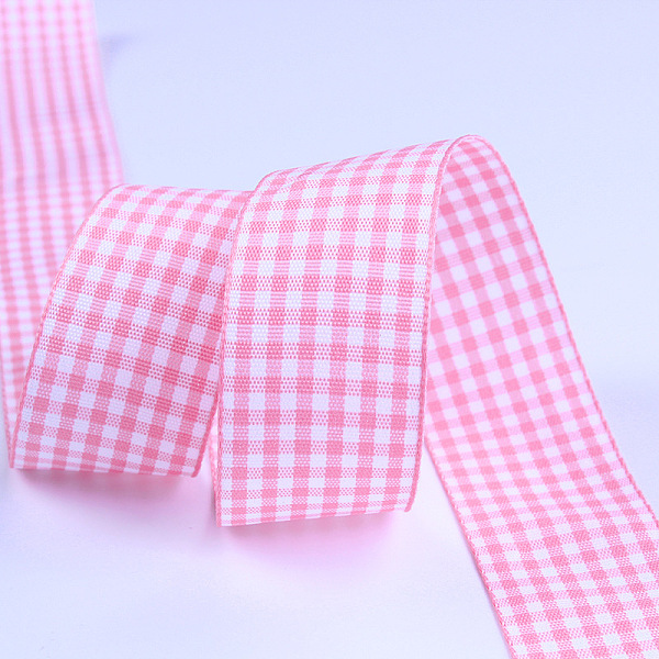 PandaHall Polyester Ribbon, Tartan Ribbon, for Gift Wrapping, Floral Bows Crafts Decoration, Pearl Pink, 1-1/2 inch(38mm) Polyester
PandaHall Polyester Ribbon, Tartan Ribbon, for Gift Wrapping, Floral Bows Crafts Decoration, Pearl Pink, 1-1/2 inch(38mm) Polyester