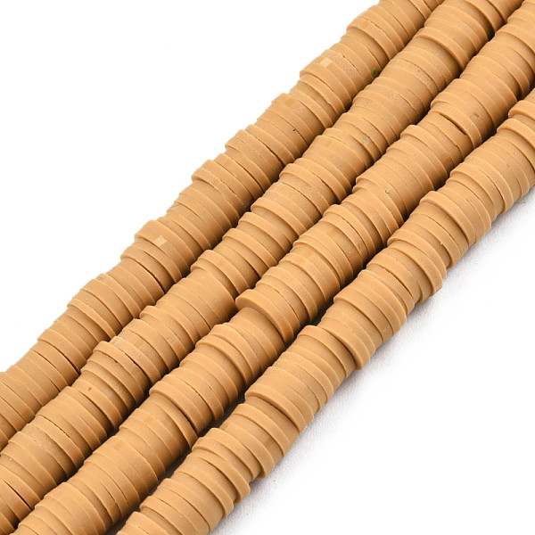 PandaHall Handmade Polymer Clay Beads Strands, for DIY Jewelry Crafts Supplies, Heishi Beads, Disc/Flat Round, Peru, 6x0.5~1mm, Hole: 1.8mm..., Brown
PandaHall Handmade Polymer Clay Beads Strands, for DIY Jewelry Crafts Supplies, Heishi Beads, Disc/Flat Round, Peru, 6x0.5~1mm, Hole: 1.8mm..., Brown