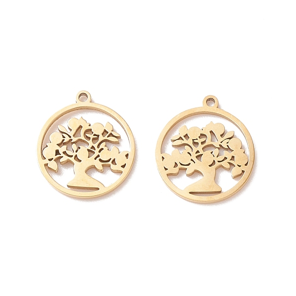 PandaHall 304 Stainless Steel Pendants, Flat Round with Tree of Life, Golden, 13x12x0.8mm, Hole: 1mm 304 Stainless Steel Flat Round
PandaHall 304 Stainless Steel Pendants, Flat Round with Tree of Life, Golden, 13x12x0.8mm, Hole: 1mm 304 Stainless Steel Flat Round