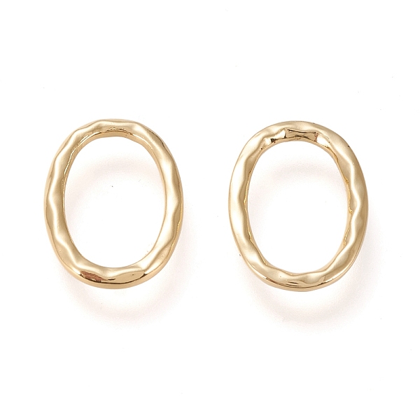 PandaHall Brass Linking Ring, Long-Lasting Plated, Textured, Oval, Real 18K Gold Plated, 15.5x11x1.4mm, Inner Diameter: 12.3x6.6mm Brass...
PandaHall Brass Linking Ring, Long-Lasting Plated, Textured, Oval, Real 18K Gold Plated, 15.5x11x1.4mm, Inner Diameter: 12.3x6.6mm Brass...