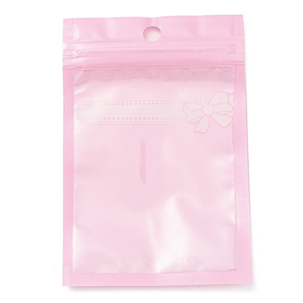 PandaHall Plastic Packaging Yinyang Zip Lock Bags, Bowknot Print Top Self Seal Pouches, Rectangle, Pink, 12x8x0.15cm, Unilateral Thickness...
PandaHall Plastic Packaging Yinyang Zip Lock Bags, Bowknot Print Top Self Seal Pouches, Rectangle, Pink, 12x8x0.15cm, Unilateral Thickness...