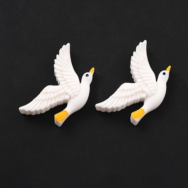 PandaHall Opaque Resin Cabochons, Ocean Theme, Sea Mew, White, 20x33.5x6mm Resin Bird White
PandaHall Opaque Resin Cabochons, Ocean Theme, Sea Mew, White, 20x33.5x6mm Resin Bird White