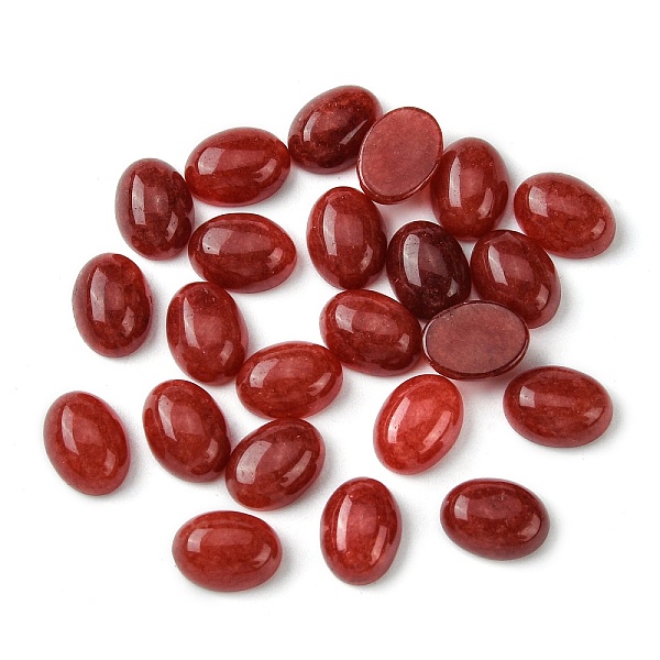 PandaHall Natural White Jade Cabochons, Oval, Dyed, Dark Red, 8~8.5x6~6.5x2.5~3.5mm White Jade Oval
PandaHall Natural White Jade Cabochons, Oval, Dyed, Dark Red, 8~8.5x6~6.5x2.5~3.5mm White Jade Oval