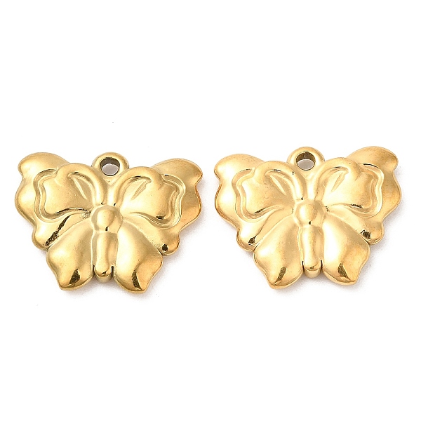 PandaHall Ion Plating(IP) 304 Stainless Steel Pendants, Butterfly Charm, Golden, 16x20x3mm, Hole: 1.5mm 304 Stainless Steel Butterfly
PandaHall Ion Plating(IP) 304 Stainless Steel Pendants, Butterfly Charm, Golden, 16x20x3mm, Hole: 1.5mm 304 Stainless Steel Butterfly