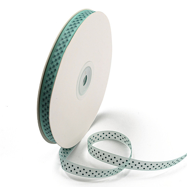 PandaHall 100 Yards Polka Dot Print Nylon Ribbons, Flat, Teal, 3/8 inch(10mm), about 100 Yards/Roll Nylon Polka Dot Cyan
PandaHall 100 Yards Polka Dot Print Nylon Ribbons, Flat, Teal, 3/8 inch(10mm), about 100 Yards/Roll Nylon Polka Dot Cyan