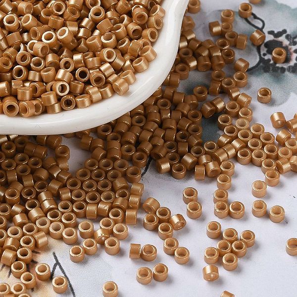 PandaHall Baking Paint Glass Seed Beads, Cylinder, Chocolate, 2.5x2mm, Hole: 1.4mm, about 5039pcs/50g Glass Brown
PandaHall Baking Paint Glass Seed Beads, Cylinder, Chocolate, 2.5x2mm, Hole: 1.4mm, about 5039pcs/50g Glass Brown