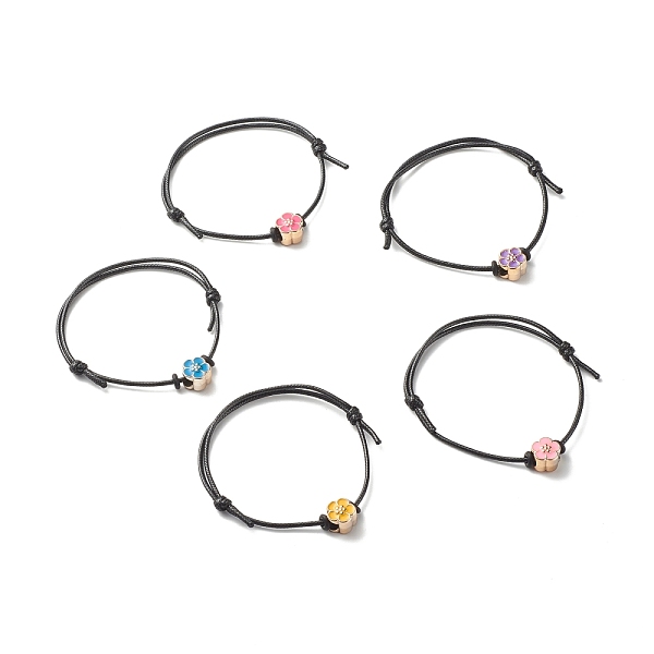 PandaHall Flower Acrylic Enamel Beads Adjustable Cord Bracelet for Teen Girl Women, Mixed Color, Inner Diameter: 1-7/8~3-3/8 inch(4.8~8.5cm)..., Multicolor
PandaHall Flower Acrylic Enamel Beads Adjustable Cord Bracelet for Teen Girl Women, Mixed Color, Inner Diameter: 1-7/8~3-3/8 inch(4.8~8.5cm)..., Multicolor