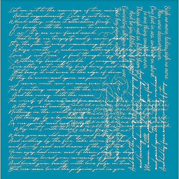 PandaHall OLYCRAFT Script Writting Clay Stencils English Character Non-Adhesive Silk Screen Printing Stencil Reusable Clay Mesh Stencils..., Cyan
PandaHall OLYCRAFT Script Writting Clay Stencils English Character Non-Adhesive Silk Screen Printing Stencil Reusable Clay Mesh Stencils..., Cyan