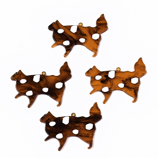PandaHall Translucent Cellulose Acetate(Resin) Pendants, 3D Printed, Cat, Chocolate, 35.5x44.5x2~2.8mm, Hole: 1.5mm Cellulose Acetate Cat..., Brown
PandaHall Translucent Cellulose Acetate(Resin) Pendants, 3D Printed, Cat, Chocolate, 35.5x44.5x2~2.8mm, Hole: 1.5mm Cellulose Acetate Cat..., Brown