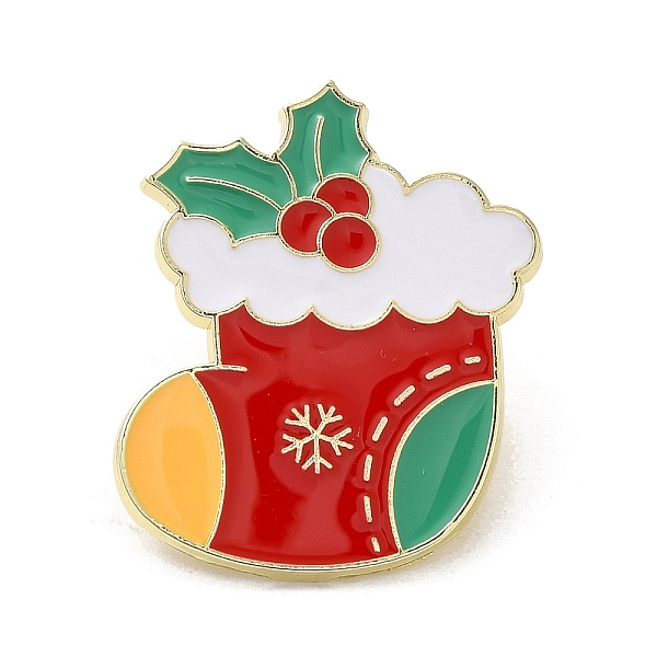 PandaHall Christmas Theme Enamel Pins, Golden Alloy Brooches for Backpack Clothes, Shoes, 29x25x1.5mm Alloy+Enamel Shoes
PandaHall Christmas Theme Enamel Pins, Golden Alloy Brooches for Backpack Clothes, Shoes, 29x25x1.5mm Alloy+Enamel Shoes