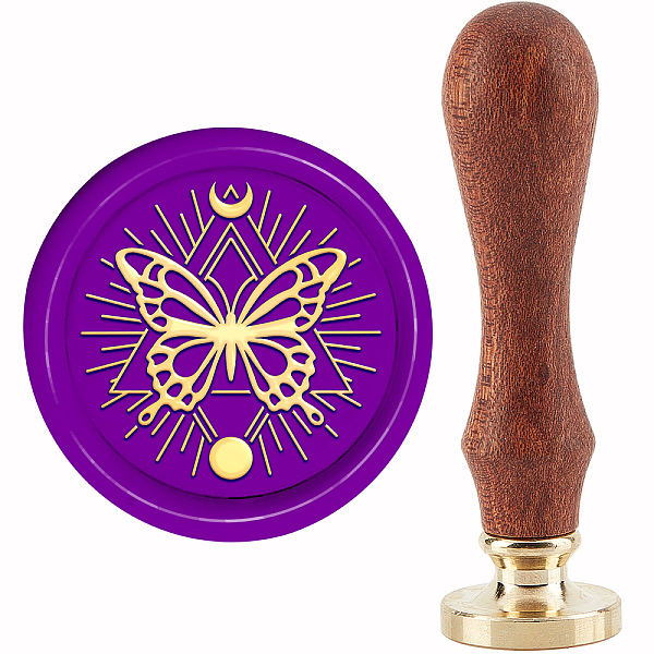 PandaHall Brass Wax Seal Stamp with Handle, for DIY Scrapbooking, Butterfly Pattern, 89x30mm Brass Butterfly
PandaHall Brass Wax Seal Stamp with Handle, for DIY Scrapbooking, Butterfly Pattern, 89x30mm Brass Butterfly