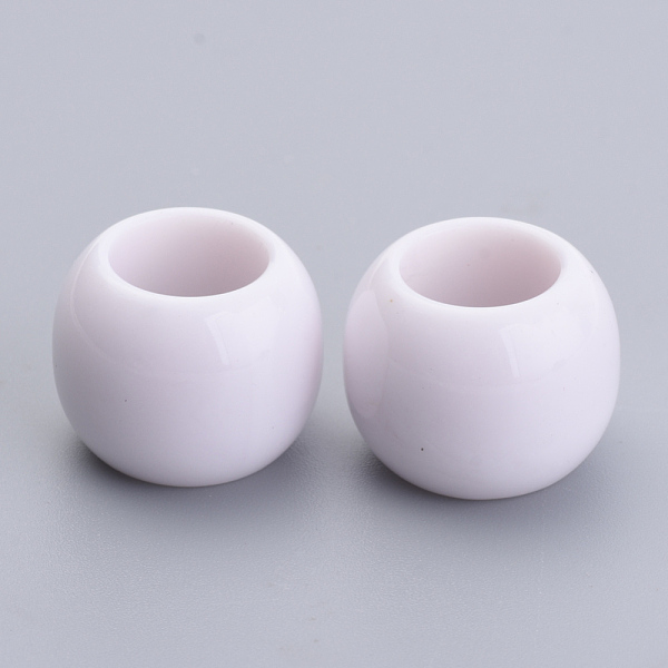 PandaHall Opaque Acrylic Beads, Large Hole Beads, Round, White, 12x9.5mm, Hole: 5.5mm, about 820pcs/500g Acrylic Round White
PandaHall Opaque Acrylic Beads, Large Hole Beads, Round, White, 12x9.5mm, Hole: 5.5mm, about 820pcs/500g Acrylic Round White