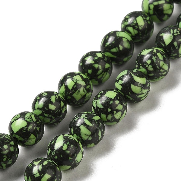PandaHall Synthetic Gemstone Dyed Beads Strands, Round, Pale Green, 10mm, Hole: 1.6mm, about 38pcs/strand, 14.76''(37.5cm) Gemstone Round
PandaHall Synthetic Gemstone Dyed Beads Strands, Round, Pale Green, 10mm, Hole: 1.6mm, about 38pcs/strand, 14.76''(37.5cm) Gemstone Round