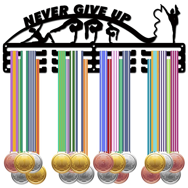 PandaHall CREATCABIN Never Give Up Medal Holder Medal Hanger Display Gymnastics Wall Mounted Medals Rack Sports Race Frame Black Iron Shelf...
PandaHall CREATCABIN Never Give Up Medal Holder Medal Hanger Display Gymnastics Wall Mounted Medals Rack Sports Race Frame Black Iron Shelf...