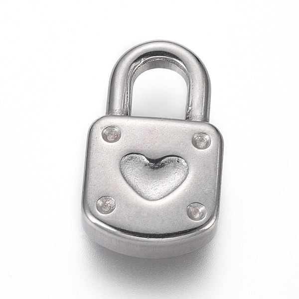 PandaHall 304 Stainless Steel Pendant Rhinestone Settings, Lock, Stainless Steel Color, 18x10.5x3.5mm, Hole: 5x4mm 304 Stainless Steel Lock
PandaHall 304 Stainless Steel Pendant Rhinestone Settings, Lock, Stainless Steel Color, 18x10.5x3.5mm, Hole: 5x4mm 304 Stainless Steel Lock