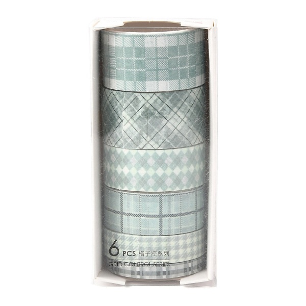 PandaHall DIY Scrapbook Decorative Paper Tapes, Adhesive Tapes, Tartan Pattern Design Gift Wrapping Tape, for DIY Scrapbooking Supplie Gift...
PandaHall DIY Scrapbook Decorative Paper Tapes, Adhesive Tapes, Tartan Pattern Design Gift Wrapping Tape, for DIY Scrapbooking Supplie Gift...