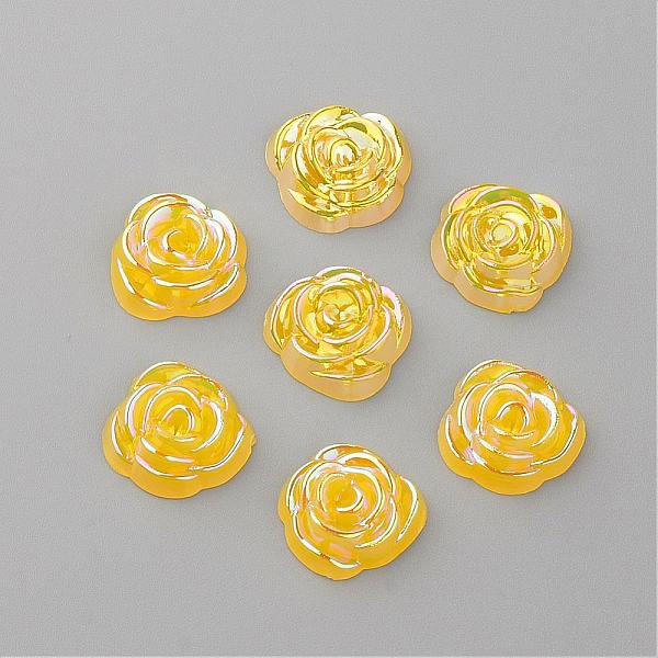 PandaHall Acrylic Cabochons, AB Color Plated, Rose, Gold, 15x14x5mm Acrylic Flower Gold
PandaHall Acrylic Cabochons, AB Color Plated, Rose, Gold, 15x14x5mm Acrylic Flower Gold