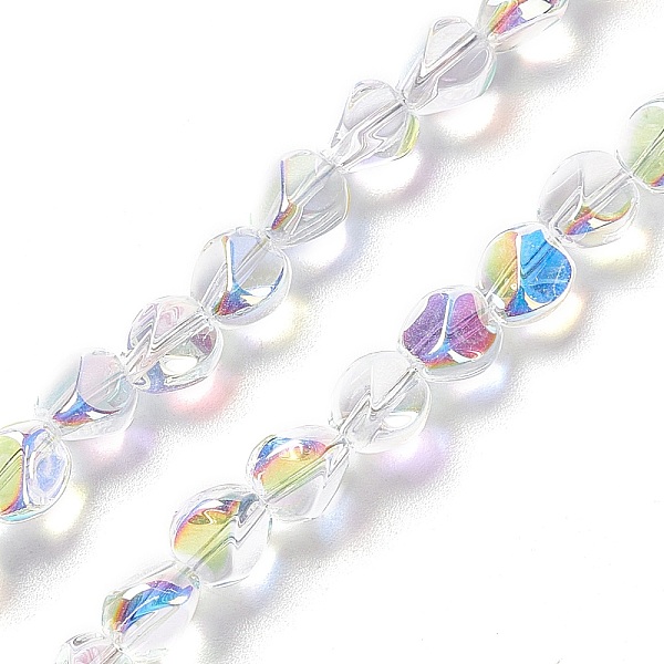 PandaHall Electroplate Glass Beads Strands, AB Color Plated, Nuggets, Clear AB, 7x6.5x6mm, Hole: 0.9mm, about 90pcs/strand, 24.41 inch(62cm)..., White
PandaHall Electroplate Glass Beads Strands, AB Color Plated, Nuggets, Clear AB, 7x6.5x6mm, Hole: 0.9mm, about 90pcs/strand, 24.41 inch(62cm)..., White