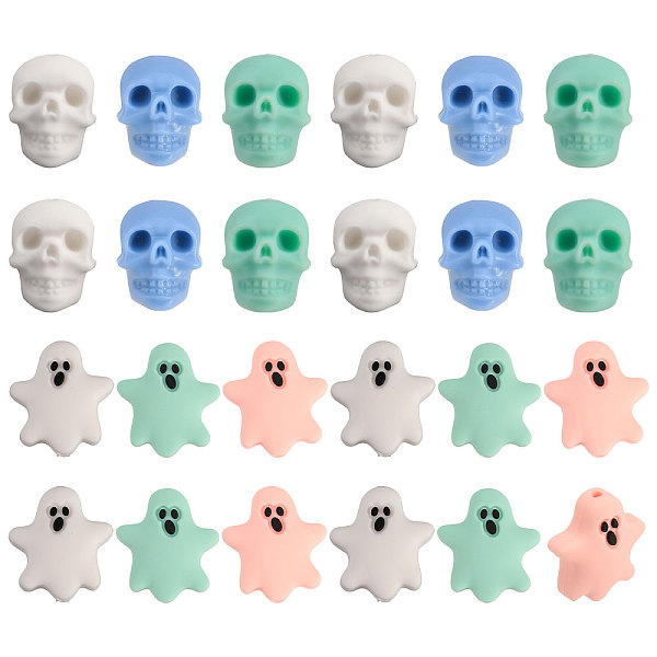 PandaHall CHGCRAFT 24Pcs 6 Style Halloween Silicone Beads, DIY Nursing Necklaces and Bracelets Making, Chewing Pendants For Teethers..., Multicolor
PandaHall CHGCRAFT 24Pcs 6 Style Halloween Silicone Beads, DIY Nursing Necklaces and Bracelets Making, Chewing Pendants For Teethers..., Multicolor