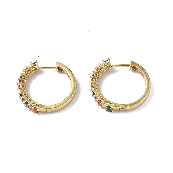 PandaHall Cubic Zirconia Hoop Earrings, Real 18K Gold Plated Brass Jewelry for Women, Colorful, 25x25x4.5mm, Pin: 1mm Cubic Zirconia Ring
PandaHall Cubic Zirconia Hoop Earrings, Real 18K Gold Plated Brass Jewelry for Women, Colorful, 25x25x4.5mm, Pin: 1mm Cubic Zirconia Ring