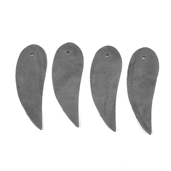 PandaHall Eco-Friendly Sheepskin Leather Pendants, teardrop, Gray, 46.5x15x1mm, Hole: 1.5mm Leather Teardrop Gray
PandaHall Eco-Friendly Sheepskin Leather Pendants, teardrop, Gray, 46.5x15x1mm, Hole: 1.5mm Leather Teardrop Gray