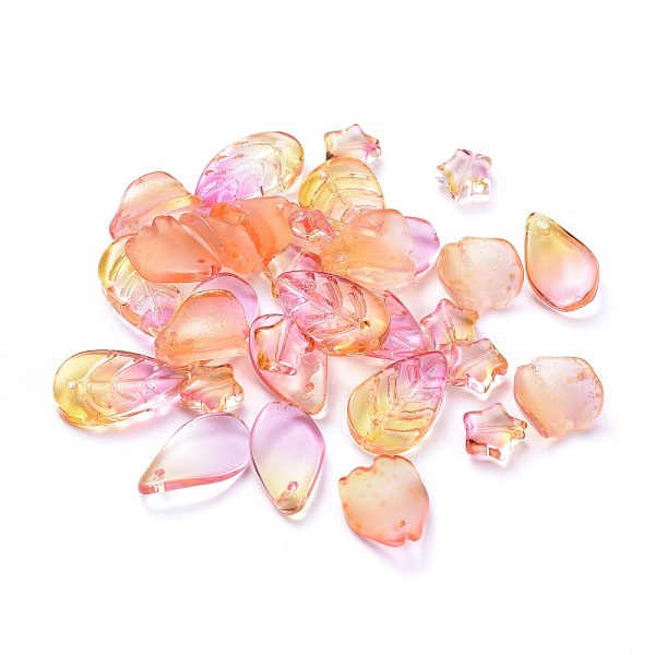 PandaHall Electroplate Transparent Glass Beads, Mixed Shapes, Colorful, 5~21x6~14x3~10mm, Hole: 0.9~1.2mm Glass Mixed Shapes
PandaHall Electroplate Transparent Glass Beads, Mixed Shapes, Colorful, 5~21x6~14x3~10mm, Hole: 0.9~1.2mm Glass Mixed Shapes