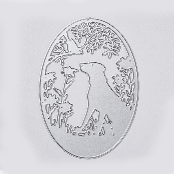 PandaHall Carbon Steel Puppy Cutting Dies Stencils, for DIY Scrapbooking/Photo Album, Decorative Embossing DIY Paper Card, Oval with Dog &...
PandaHall Carbon Steel Puppy Cutting Dies Stencils, for DIY Scrapbooking/Photo Album, Decorative Embossing DIY Paper Card, Oval with Dog &...
