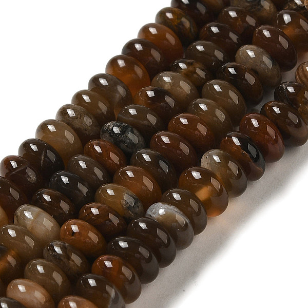 PandaHall Natural Red Agate Beads Strands, Dyed & Heated, Rondelle, 6x3mm, Hole: 0.7mm, about 130pcs/strand, 15.94''(40.5cm) Red Agate...
PandaHall Natural Red Agate Beads Strands, Dyed & Heated, Rondelle, 6x3mm, Hole: 0.7mm, about 130pcs/strand, 15.94''(40.5cm) Red Agate...