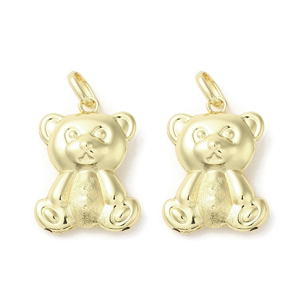 PandaHall Brass Pendants, Bear, Real 18K Gold Plated, 33x20x10mm, Hole: 5.5x8mm Brass Bear
PandaHall Brass Pendants, Bear, Real 18K Gold Plated, 33x20x10mm, Hole: 5.5x8mm Brass Bear