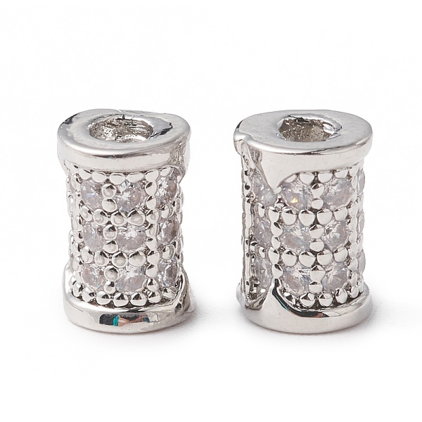 PandaHall Eco-Friendly Rack Plating Brass Micro Pave Cubic Zirconia Beads, Long-Lasting Plated, Lead Free & Cadmium Free, Column, Real..., Clear
PandaHall Eco-Friendly Rack Plating Brass Micro Pave Cubic Zirconia Beads, Long-Lasting Plated, Lead Free & Cadmium Free, Column, Real..., Clear