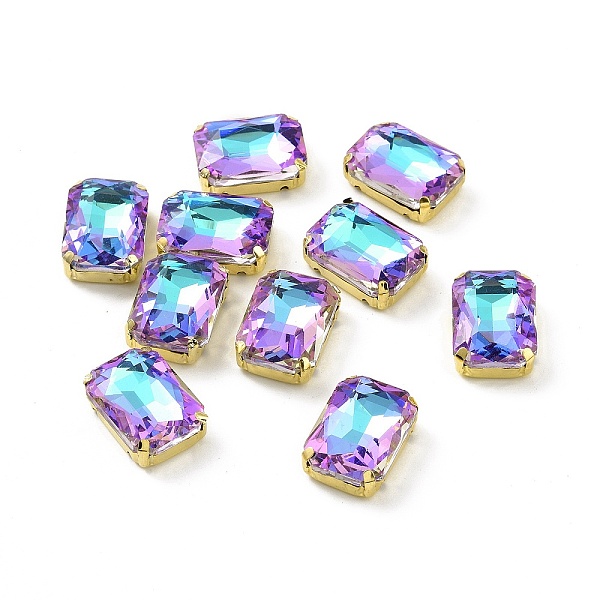 PandaHall Rectangle Octagon Shape Sew on Glass Rhinestone, Faceted Glass Rhinestone, Multi-Strand Links, with Golden Tone 201 Stainless..., Purple
PandaHall Rectangle Octagon Shape Sew on Glass Rhinestone, Faceted Glass Rhinestone, Multi-Strand Links, with Golden Tone 201 Stainless..., Purple