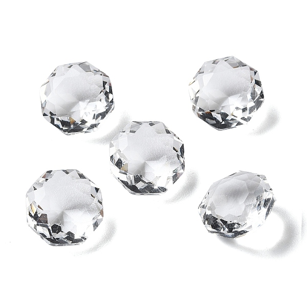 PandaHall Transparent Glass Rhinestone Cabochons, Faceted, Pointed Back, Octagon, Clear, 10x10x6mm Glass Rhinestone Octagon Clear
PandaHall Transparent Glass Rhinestone Cabochons, Faceted, Pointed Back, Octagon, Clear, 10x10x6mm Glass Rhinestone Octagon Clear