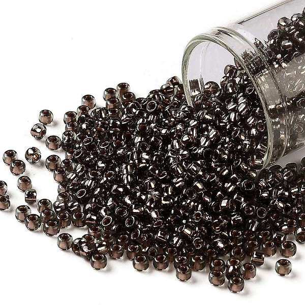 PandaHall TOHO Round Seed Beads, Japanese Seed Beads, (750) Copper Lined Black Diamond, 8/0, 3mm, Hole: 1mm, about 222pcs/bottle, 10g/bottle..., Gray
PandaHall TOHO Round Seed Beads, Japanese Seed Beads, (750) Copper Lined Black Diamond, 8/0, 3mm, Hole: 1mm, about 222pcs/bottle, 10g/bottle..., Gray
