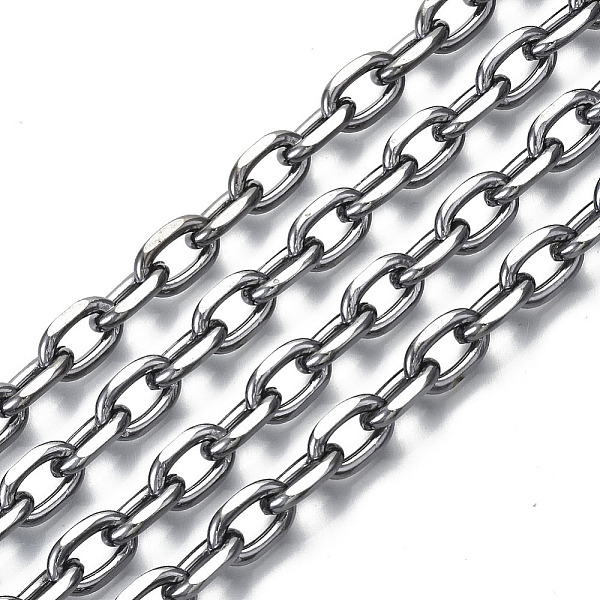 PandaHall Unwelded Iron Cable Chains, Diamond Cut Chains, with Spool, Gunmetal, 10.7x6.8x1.9mm, about 32.8 Feet(10m)/roll Iron
PandaHall Unwelded Iron Cable Chains, Diamond Cut Chains, with Spool, Gunmetal, 10.7x6.8x1.9mm, about 32.8 Feet(10m)/roll Iron