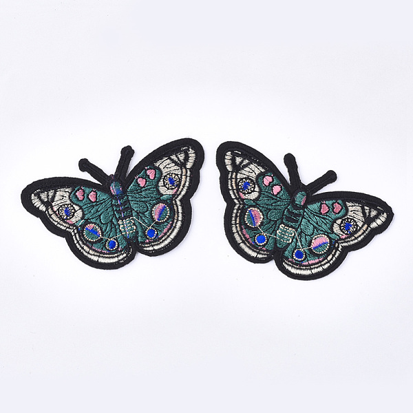 PandaHall Computerized Embroidery Cloth Iron On Patches, Costume Accessories, Appliques, Butterfly, Teal, 54x87x1mm Cloth Butterfly Cyan
PandaHall Computerized Embroidery Cloth Iron On Patches, Costume Accessories, Appliques, Butterfly, Teal, 54x87x1mm Cloth Butterfly Cyan