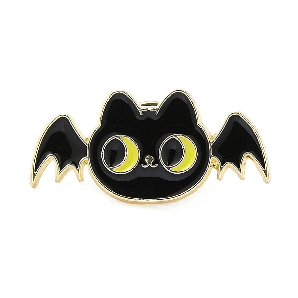 PandaHall Halloween Alloy Enamel Brooch for Backpack Clothing, Bat, 15.5x32.5x2mm Alloy+Enamel Bat Black
PandaHall Halloween Alloy Enamel Brooch for Backpack Clothing, Bat, 15.5x32.5x2mm Alloy+Enamel Bat Black
