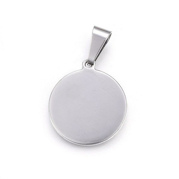 PandaHall 304 Stainless Steel Pendants, Flat Round with Ladybug, Stainless Steel Color, 28x25x3mm, Hole: 10x5mm 304 Stainless Steel Flat...
PandaHall 304 Stainless Steel Pendants, Flat Round with Ladybug, Stainless Steel Color, 28x25x3mm, Hole: 10x5mm 304 Stainless Steel Flat...