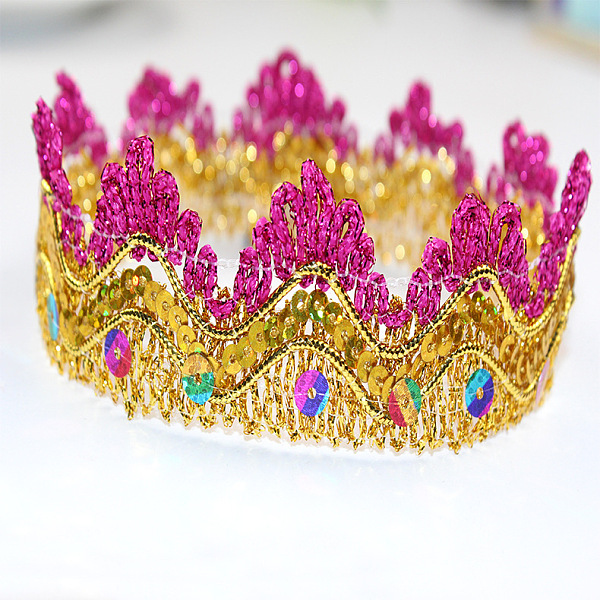 PandaHall 15 Yards Metallic Polyester Lace Trim, Gold Wavy Trimmings with Paillettes for Sewing Decoration, Fuchsia, 1-3/8 inch(35mm)..., Pink
PandaHall 15 Yards Metallic Polyester Lace Trim, Gold Wavy Trimmings with Paillettes for Sewing Decoration, Fuchsia, 1-3/8 inch(35mm)..., Pink