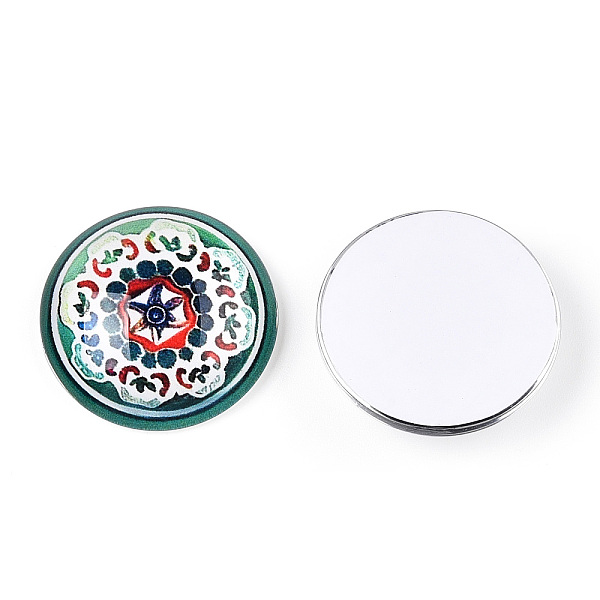 PandaHall Glass Cabochons, Half Round with Kaleidoscope Pattern, Colorful, 25x7.5mm Glass Half Round Multicolor
PandaHall Glass Cabochons, Half Round with Kaleidoscope Pattern, Colorful, 25x7.5mm Glass Half Round Multicolor