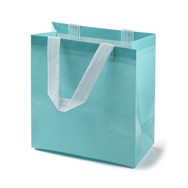 PandaHall Non-Woven Reusable Folding Gift Bags with Handle, Portable Waterproof Shopping Bag for Gift Wrapping, Rectangle, Medium Turquoise...
PandaHall Non-Woven Reusable Folding Gift Bags with Handle, Portable Waterproof Shopping Bag for Gift Wrapping, Rectangle, Medium Turquoise...