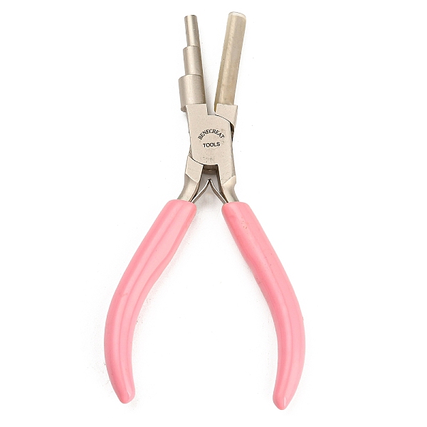 PandaHall 45 Carbon Steel Nylon Jaw Pliers, Flat Nose Pliers, Ferronickel with Word 'BENECREAT TOOLS', Pink, 16x9x0.95cm Carbon Steel Pink
PandaHall 45 Carbon Steel Nylon Jaw Pliers, Flat Nose Pliers, Ferronickel with Word 'BENECREAT TOOLS', Pink, 16x9x0.95cm Carbon Steel Pink