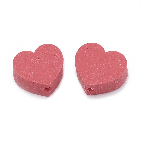 PandaHall Handmade Polymer Clay Beads, Heart, Crimson, 9~10x10x4~5mm, Hole: 1mm Polymer Clay Heart Pink
PandaHall Handmade Polymer Clay Beads, Heart, Crimson, 9~10x10x4~5mm, Hole: 1mm Polymer Clay Heart Pink