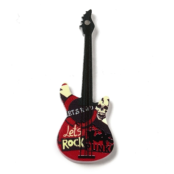 PandaHall Acrylic Pendants, Guitar, Black, 49x17x2.5mm, Hole: 1.5mm Acrylic Guitar Black
PandaHall Acrylic Pendants, Guitar, Black, 49x17x2.5mm, Hole: 1.5mm Acrylic Guitar Black