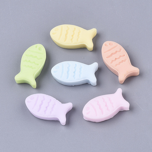 PandaHall Opaque Resin Cabochons, Fish, Mixed Color, 9.5x18x5.5mm Resin Fish Multicolor
PandaHall Opaque Resin Cabochons, Fish, Mixed Color, 9.5x18x5.5mm Resin Fish Multicolor